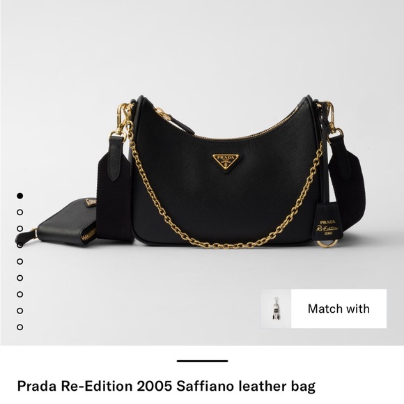 Prada Re-Edition 2005 Saffiano leather bag - Picture 2 of 10